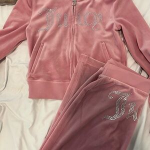 Juicy Couture pink tracksuit